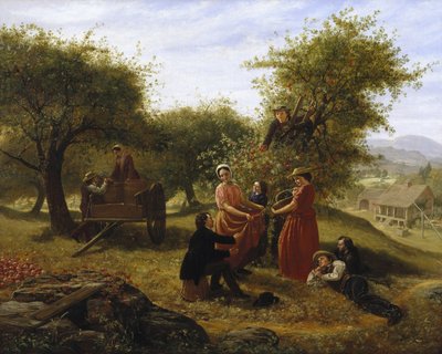 Apple Gathering by Jerome Thompson